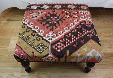 R4061 Turkish Kilim Stool Table