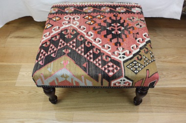 R4063 Turkish Kilim Stool Table