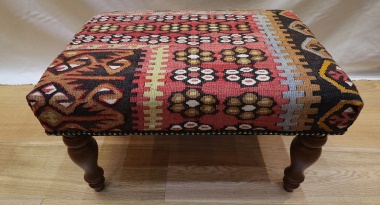 R5953 Turkish Kilim Stools