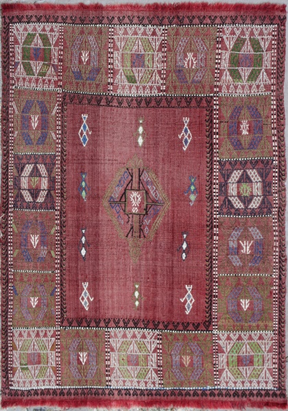 R6420 Turkish Konya Cicim Rug