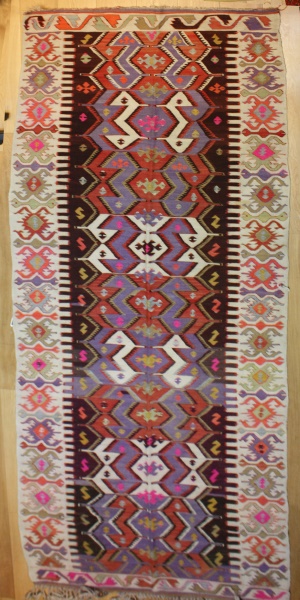 Turkish Konya Kilim Runners R7758