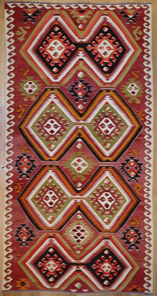 R6429 Turkish Mut Kilim Rug