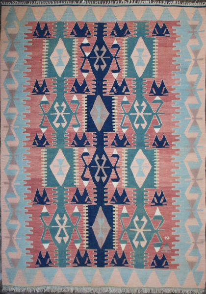 R5526 Turkish New Kelim Rug
