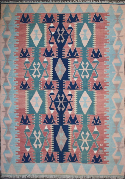 R5526 Turkish New Kelim Rug