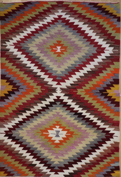 R6979 Turkish Small Antalya Kilim