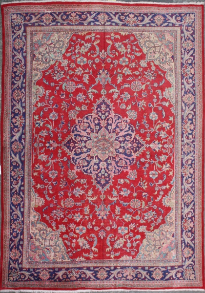 F895 Turkish Ushak Carpet