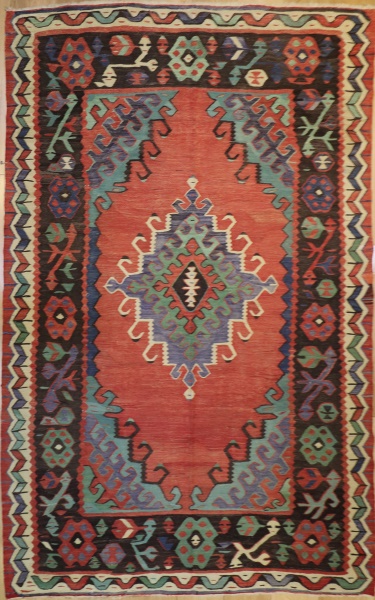 R5059 Turkish Ushak Kilim  Rug