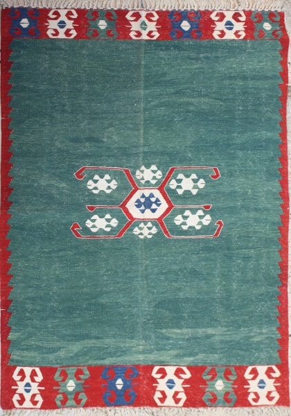 F478 Turkish Ushak Kilim