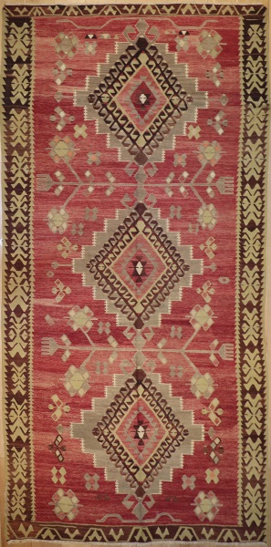 R4593 Turkish Ushak Kilim Rugs