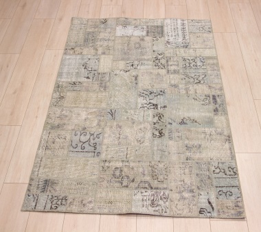 R8989 Turkish Vintage Overdyed Patchwork Rugs