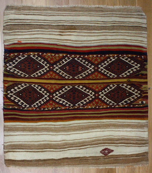 R8162 Village Turkish Cicim Kilim Rugs