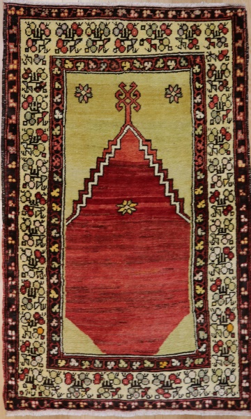 R7656 Vintage Anatolian Avanos Turkish Carpet