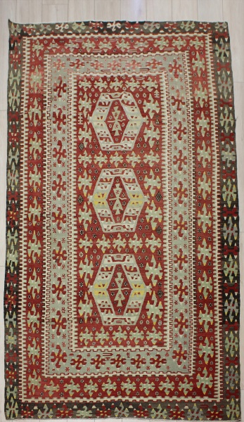 R8004 Vintage Anatolian Esme Kilim Rug