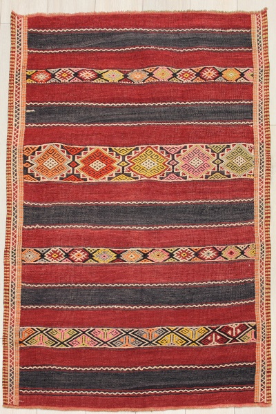 R7376 Vintage Anatolian Kilim Rugs