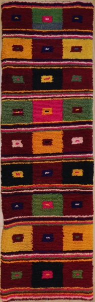 R7907 Vintage Anatolian Tulu Carpet Runner