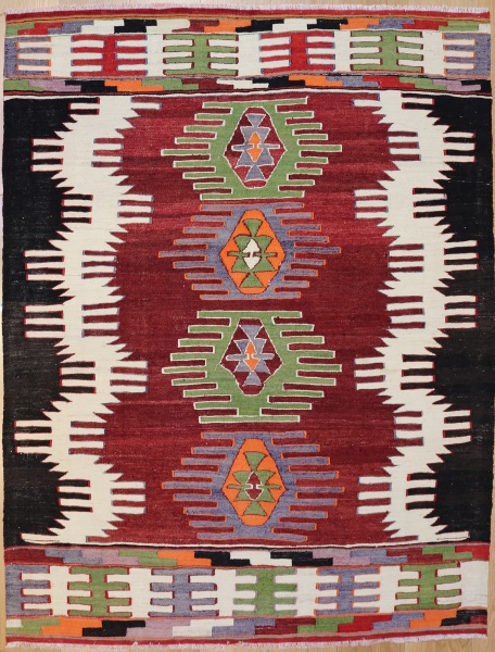 R7151 Vintage Dazgiri Kilim