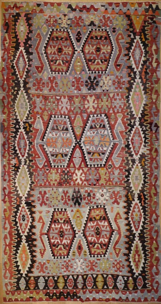 R4580 Vintage Esme Kilim Rug