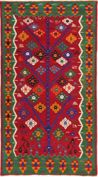 R7489 Vintage Esme Kilim Rugs