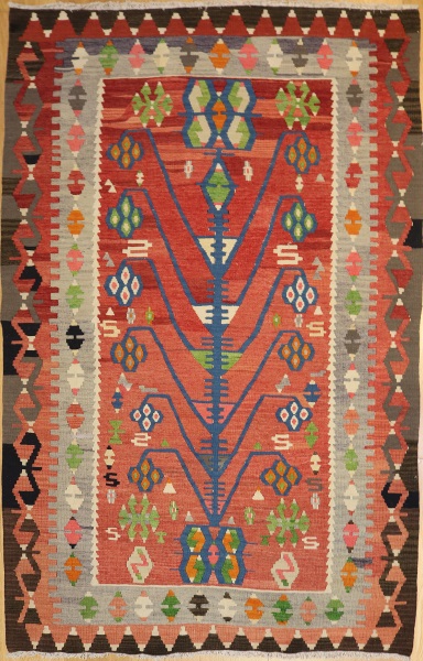 R6803 Vintage Esme Turkish Kilim