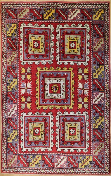 R6013 Vintage Handmade Turkish Carpet