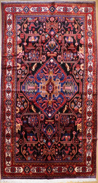 R8099 Vintage Handwoven Carpet