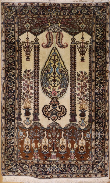 R7454 Vintage Indian Rugs