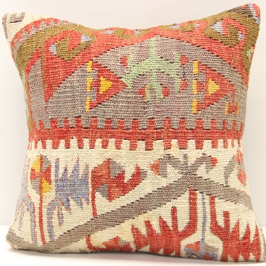 S416 Vintage Kilim Cushion Cover 