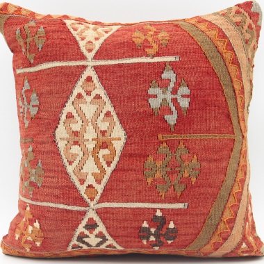 M28 Vintage Kilim Cushion Cover
