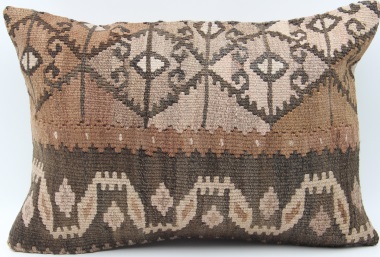 D205 Vintage Kilim Lumbar Pillow Covers