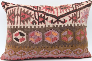 D207 Vintage Kilim Lumbar Pillow Covers