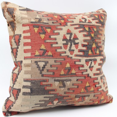 L413 Vintage Kilim Pillow Cushion Cover