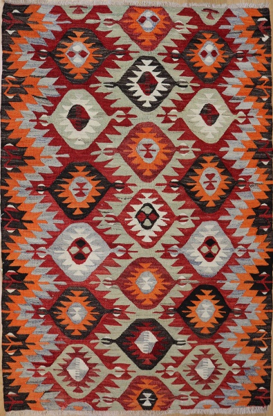 R4944 Vintage Kilim Rug