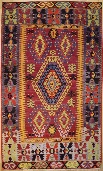 R8495 Vintage Kilim Rugs