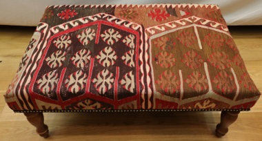 R7004 Vintage Kilim Stools