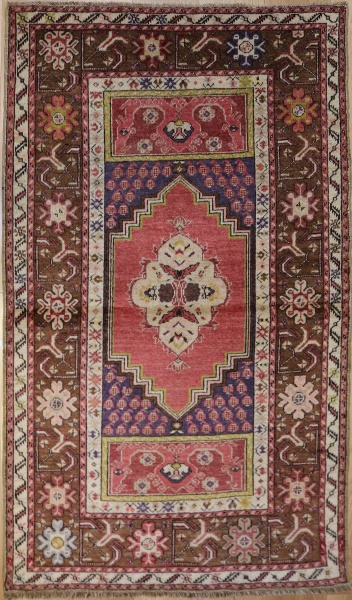 R1135 Vintage Kirsehir Turkish Rug 