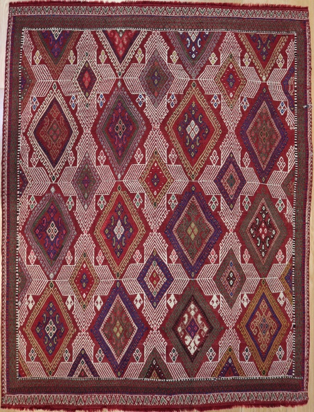 R5448 Vintage Konya Cicim Rug