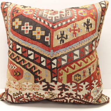 XL418 Vintage Large Kilim Cushion Covers