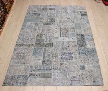 R9004 Vintage Overdyed Patchwork Rugs