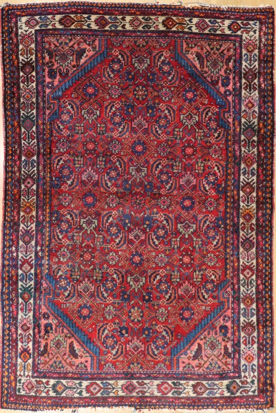 R7802 Vintage Persian Bidjar Carpet