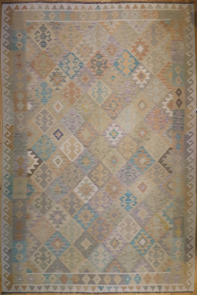 R8878 Vintage Persian Kilim Rug