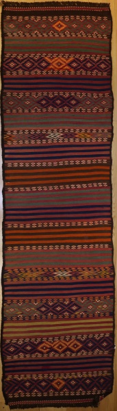 R7716 Vintage Persian Kilim Rug Runner