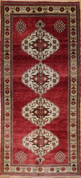 R4436 Vintage Turkish Carpet Runner