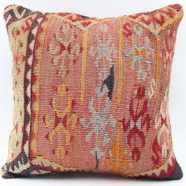 M1284 Vintage Turkish Kilim Cushion Cover
