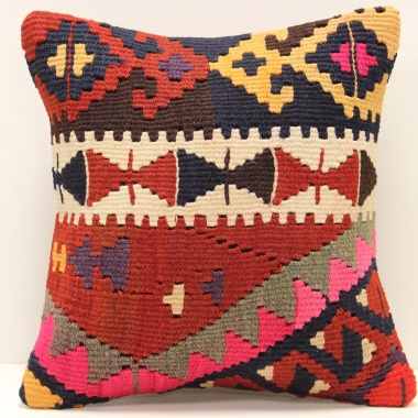 S475 Vintage Turkish Kilim Cushion Covers