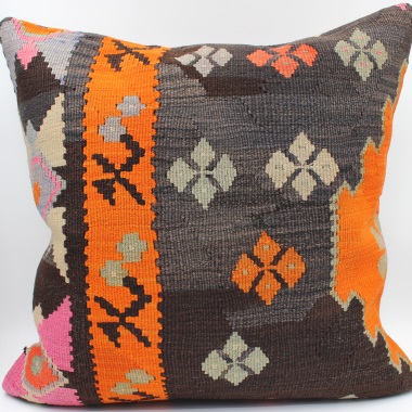 XL335 Vintage Turkish Kilim Pillow Covers