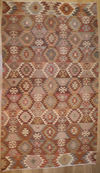 R5058 Vintage Turkish Kilim Rug