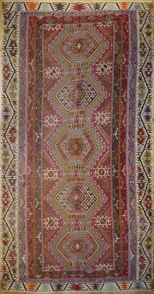 R9128 Vintage Turkish Kilim Rugs