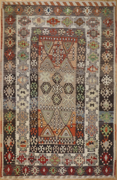 R6534 Vintage Turkish Kilim Rugs