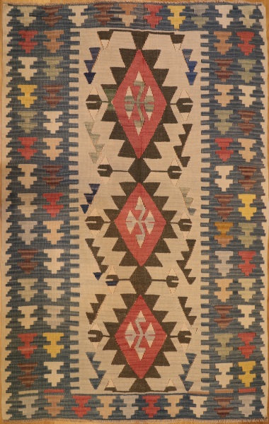 R6826 Vintage Turkish Kilim Rugs