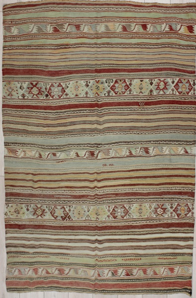 R6826 Vintage Turkish Kilim Rugs